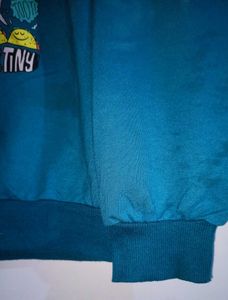 Oversized Blue Hoodie Women