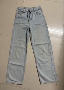 Light Wash Wide Leg Jeans