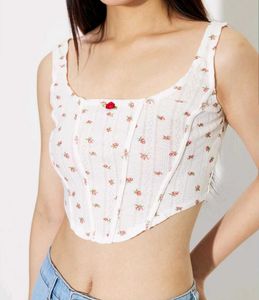 Floral Corset Top