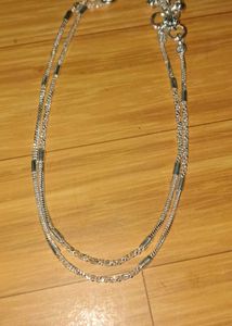 Elegant Silver Anklets with Bells