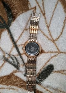 CK Women's Two-Tone Bracelet Watch