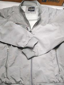 Men's Grey Bomber Jacket