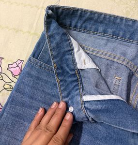 ruff Wide Leg Jeans