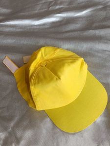 Vibrant Yellow Cap