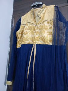 Royal Blue Ethnic Gown