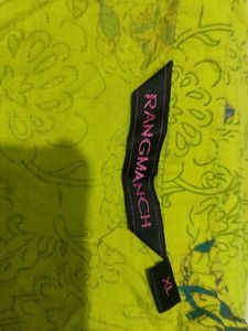 Green and Teal Tie-Dye Kurti Dupatta