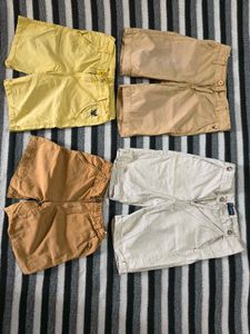 Boys Set of 4 Shorts for 7 to 8 yrs old