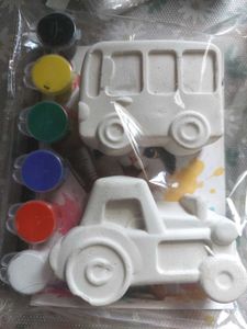 DIY Paintable Toy Set