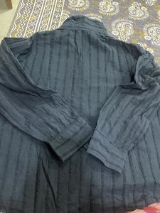 Classic Striped Button-Up Shirt