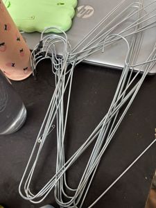 Set of Metal Clothes Hangers-10
