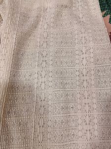 H&amp;M white wide knit trousers Top is also available