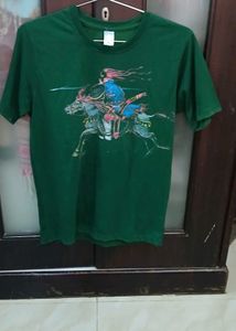 Men's Graphic Hand painted T-Shirt - M size