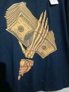SHEIN Navy Graphic T-Shirt