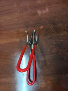 New Stainless Steel Kiduki With Red Handle