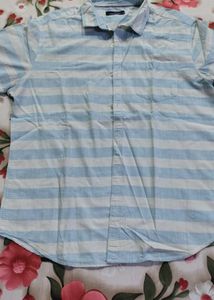 Striped Button-Down Shirts - Set of 2