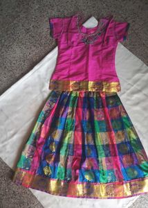 Vibrant Indian Lehenga Choli Set