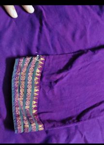 Purple Kurta Set with Dupatta
