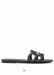 Gucci Black Logo Slides CHECK DETAILS