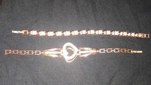Rose Gold Tone Bracelet Set