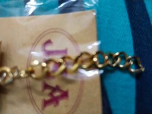 Gold-Tone Kundan Bracelet