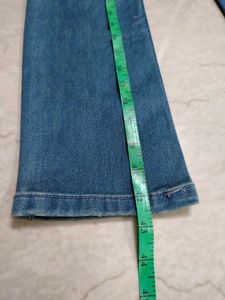 Men's Blue Washed Denim Jeans