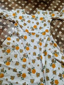 a cute women frock
