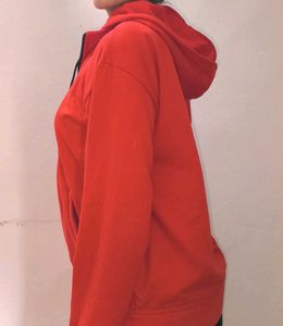 Women Red Jacket With Hood