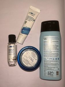 Plum Skincare Set - Gel Cream &amp; Shampoo