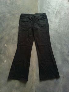 Classic Black Bootcut Pants