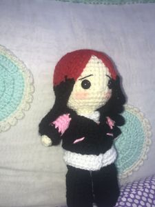 Handmade Crocheted Doll Billie eilish
