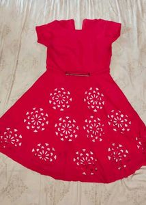 Red Cutout Dress