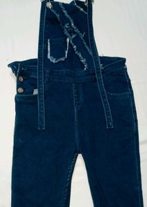 Women's Denim Dungaree Overalls
