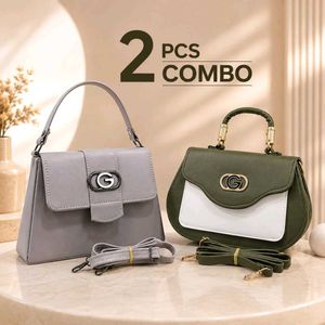 2 Pcs Combo Designer Handbags INDIAN QUALITY GOOD