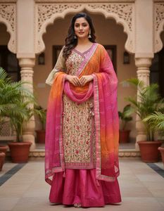Embroidered Ethenic Dress