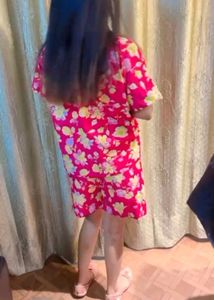 Floral Print Pajama Set