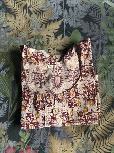 Bohemian Print Cotton short kurti