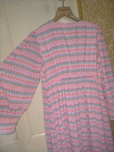Pink Multi Colour Maxi Dress