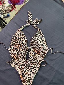 FOREVER 21 animal print suit