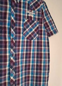 Men's Plaid Short Sleeve Shirt