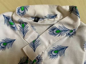 Men's Printed Kurta