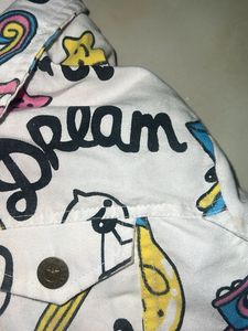✨Girls' Printed Short Denim Jacket