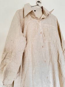 Long Off-White Shirt