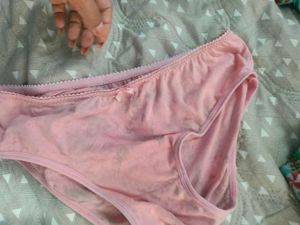 Pink Cotton Briefs
