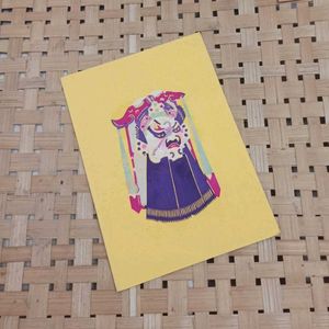 Handcrafted Kite Paper Cut Greeting Card