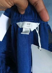 H&amp;M Blue Wide Leg Pants