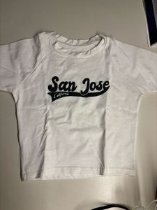 White San Jose California T-Shirt