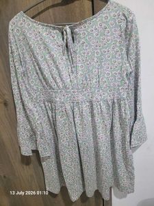 Floral Print Mini Dress