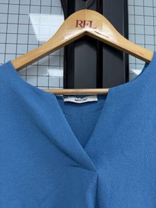 Blue 3/4 Sleeve Top