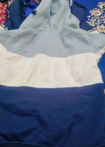 Stylish Color Block Hoodie