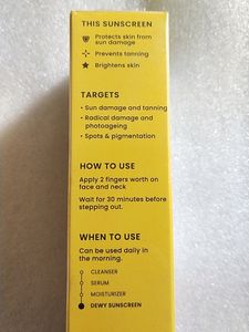 Foxtale Dewy Sunscreen SPF 70 Pa++++